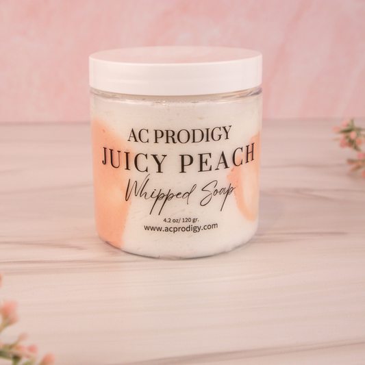 Juicy Peach Whipped Soap